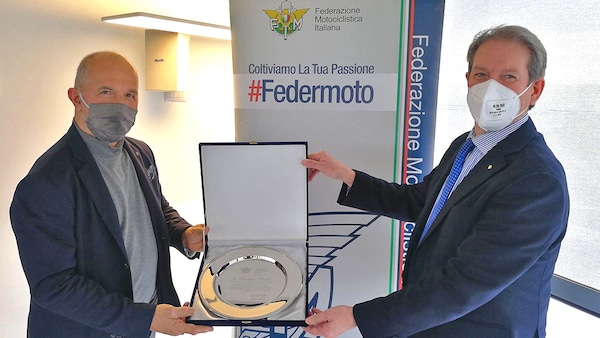 Dakar: Franco Picco premiato da Federmoto