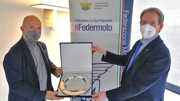 Dakar: Franco Picco premiato da Federmoto