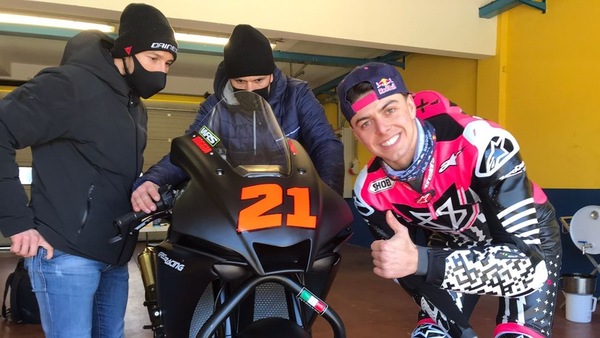 Moto2, Di Giannantonio: “Non giravo a Vallelunga da sei anni”