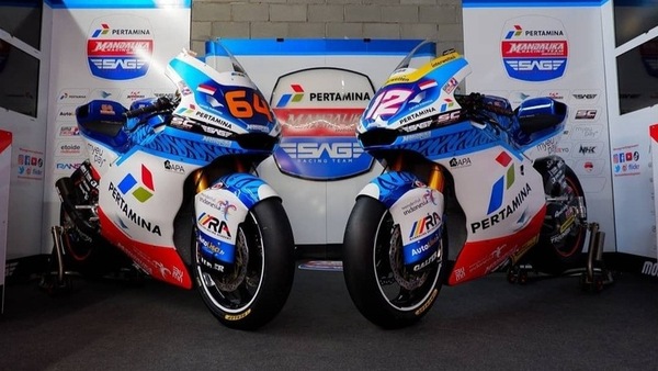 Moto2: presentato il nuovo Pertamina Mandalika SAG Racing Team