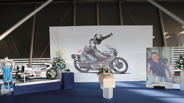 MotoGP: si è svolto a Imola l'ultimo saluto a Fausto Gresini