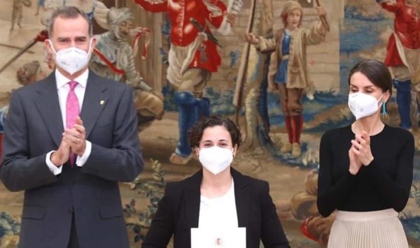 SSP, la Carrasco come Fogarty e Rea: Ana premiata dal Re