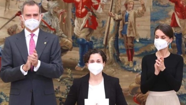 SSP, la Carrasco come Fogarty e Rea: Ana premiata dal Re