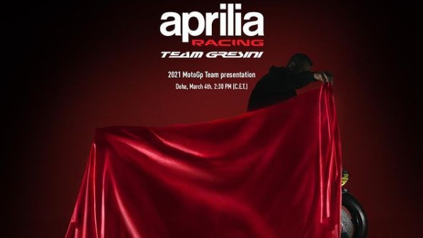 MotoGP: il 4 marzo la presentazione del team Aprilia