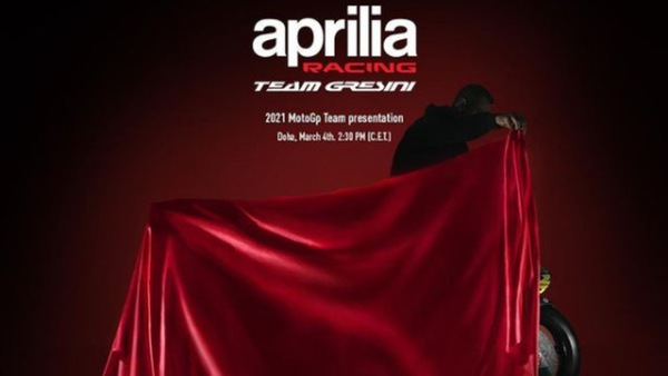 MotoGP: il 4 marzo la presentazione del team Aprilia