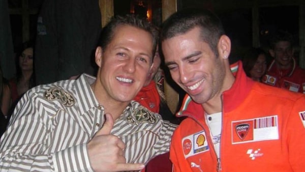 MotoGP, Melandri e il ricordo di Michael Schumacher