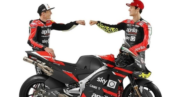 MotoGP: Aprilia Racing apre al 2021 con Espargaro e Savadori