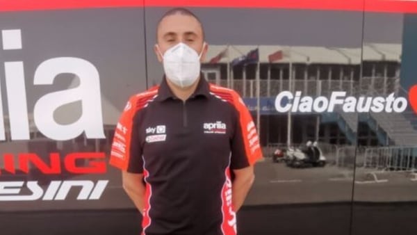 MotoGP, Baiocco: “Occhi, orecchie e polso destro a servizio di Aprilia”