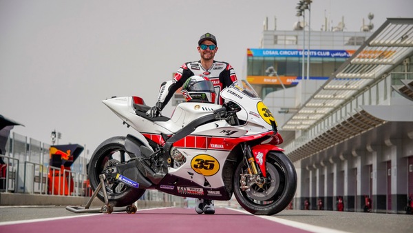 MotoGP: Crutchlow in pista con la livrea per il 60° anniversario Yamaha