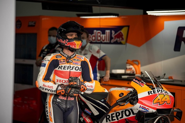 Test MotoGP, Pol Espargarò: “Ho cercato il limite e l'ho trovato senza cadere”
