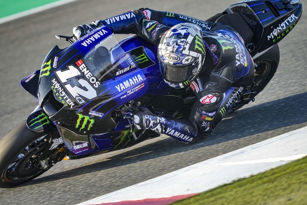 Test MotoGP, Day2: tripletta Yamaha con Vinales, Morbidelli e Quartararo
