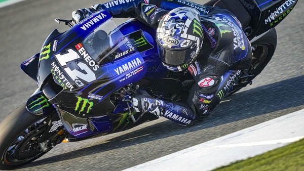 Test MotoGP, Day2: tripletta Yamaha con Vinales, Morbidelli e Quartararo