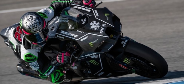 SBK Test: duo HRC costretto (già) ad inseguire Alex Lowes