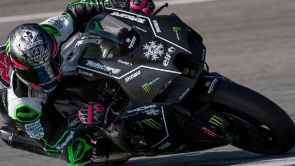 SBK Test: duo HRC costretto (già) ad inseguire Alex Lowes