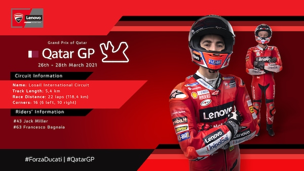 MotoGP, Miller e Bagnaia determinati in vista del Qatar