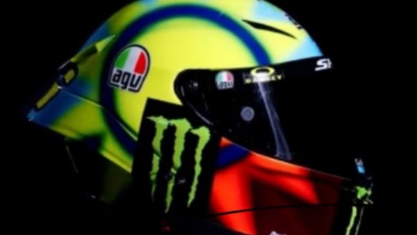 MotoGP: il nuovo casco di Valentino Rossi per il 2021