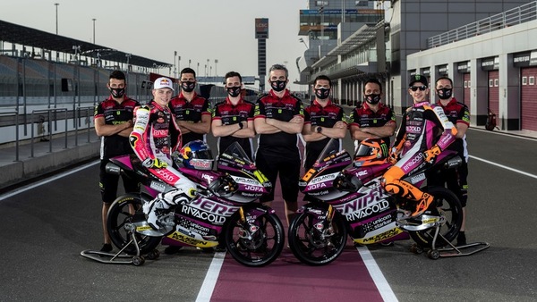 Moto3: ecco i nuovi colori del team Snipers