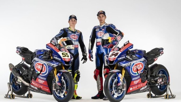 SBK: svelate le R1 di Locatelli e Razgatlioglu, con il nuovo sponsor Brixx