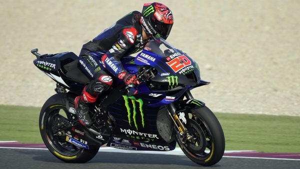 MotoGP Doha: Quartararo sfida il vento e fa sue le FP3. Rossi in Q1