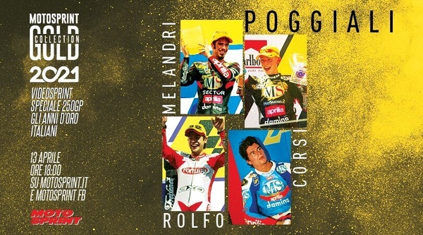 Videosprint speciale 250 GP: il 13 aprile ripercorriamo gli anni d'oro degli italiani