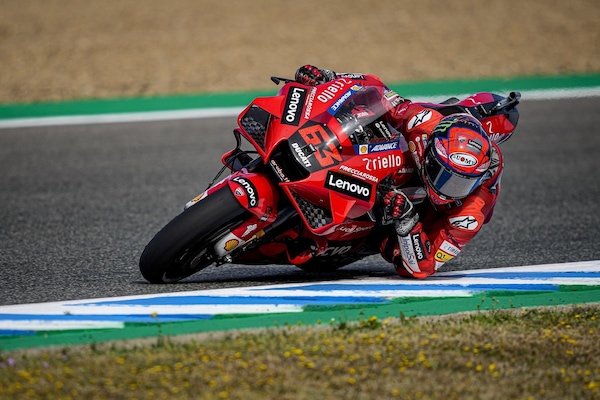 MotoGP Spagna, FP2: Bagnaia detta legge a Jerez, 4° Morbidelli