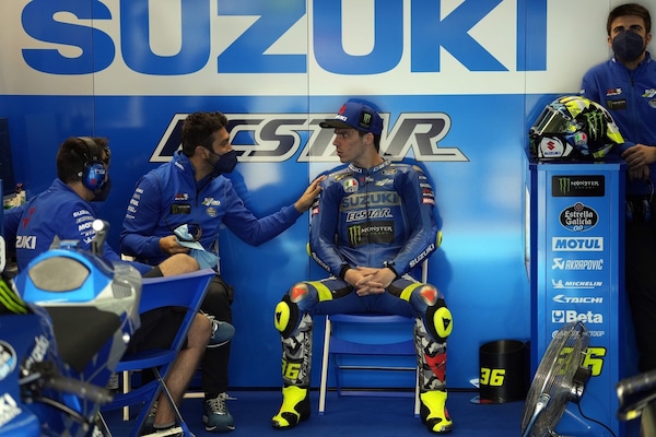MotoGP Spagna, Mir: “Ancora problemi con gomma nuova, è frustrante”
