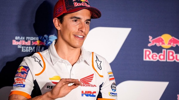 MotoGP Spagna, Marquez commenta il ritorno alla curva dell'infortunio