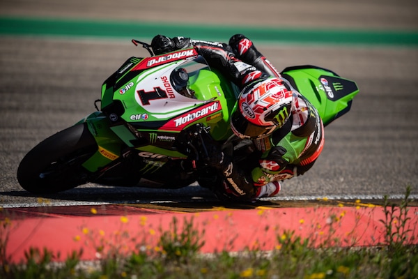 Test Aragon SBK, Day 2: Rea beffa Pedrosa e si issa al comando