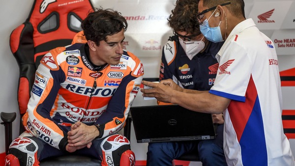 MotoGP Francia, Marc Marquez: “Gara bagnata? Mi potrebbe aiutare”