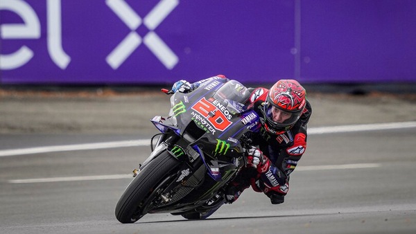 Qualifiche MotoGP Francia: Yamaha in pole con Quartararo, male Bagnaia