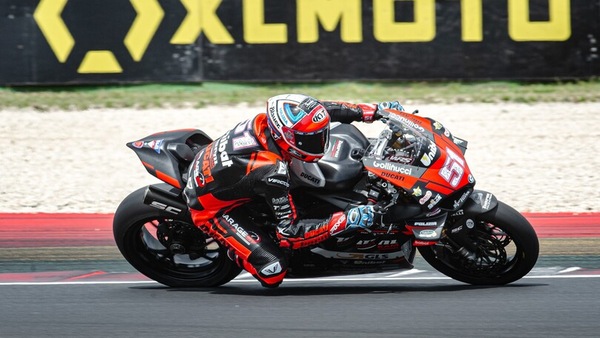 CIV SBK, Misano: Pirro show in Gara 1, Delbianco secondo