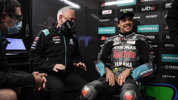 MotoGP Francia, Morbidelli: “Ginocchio debole per un problemino al ranch”