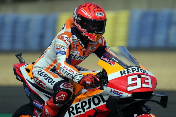 GP Francia, Marquez: “Punto al podio sul bagnato, a sopravvivere su asciutto”