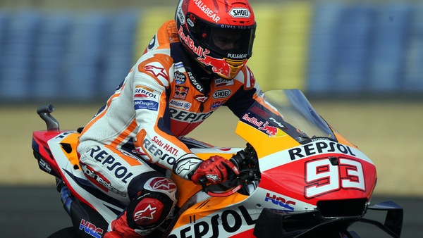 GP Francia, Marquez: “Punto al podio sul bagnato, a sopravvivere su asciutto”