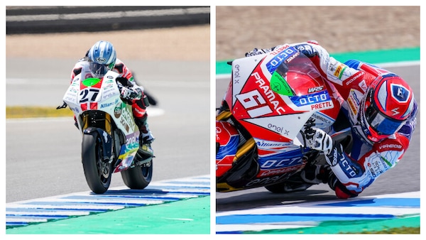 MotoE GP Francia: Casadei e Zaccone commentano il podio a Le Mans