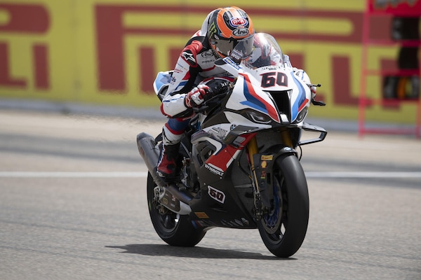 SBK Aragon, Van Der Mark: “La slick? Ho pensato fosse un azzardo”