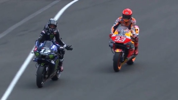 MotoGP Italia, Vinales: “Marquez? Non voglio parlarne”