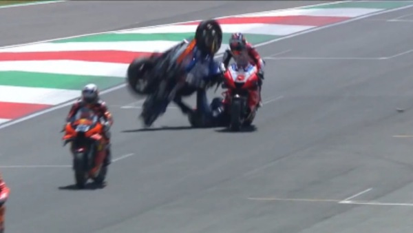 MotoGP Italia, Bastianini sull'incidente: “Zarco ha inchiodato davanti a me”