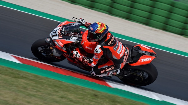 SBK Misano, FP3: doppietta Ducati con Rinaldi davanti a Redding