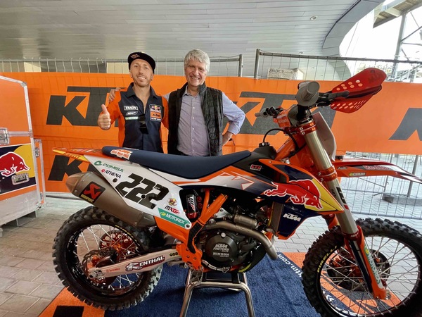 MXGP, Tony Cairoli incontra Jorge Viegas
