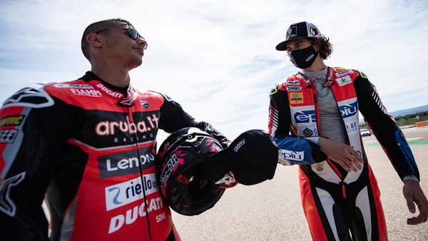 SBK: il 2022 di Ducati è con la coppia Rinaldi- Bassani?