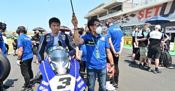 SBK Test Navarra: infortunio per Nozane, Canepa lo sostituisce