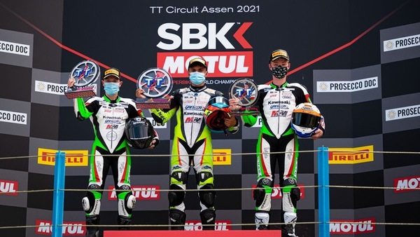 SSP300 Assen, Gara 1: Huertas vince davanti a Meuffels e Buis
