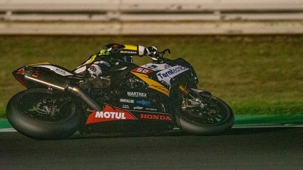 CIV SBK, Misano: Delbianco show nella Qualifica 1 in notturna