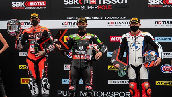 SBK Navarra, Superpole: Rea beffa tutti, Locatelli quarto
