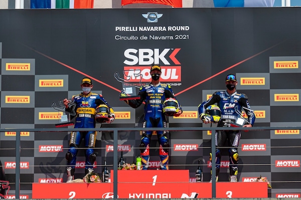 SSP, Navarra: Aegerter vince e vola in campionato, super Bernardi