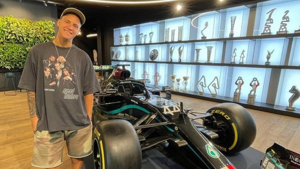 MotoGP: Fabio Quartararo ha provato il simulatore Mercedes