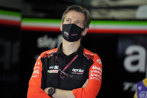 MotoGP, Rivola felice per il primo podio Aprilia: “Non vogliamo fermarci qui”