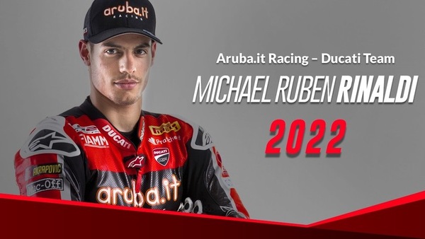 SBK, ufficiale: Rinaldi e Ducati Aruba insieme anche nel 2022