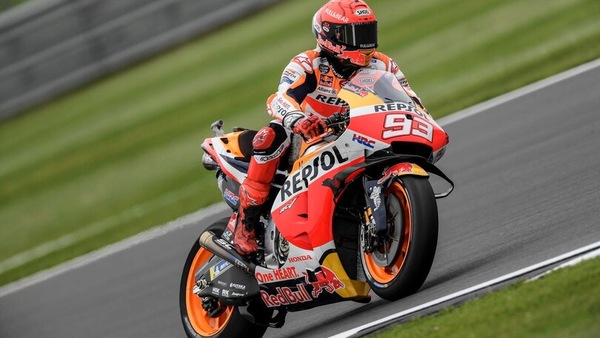 MotoGP Aragon, FP1: Marc Marquez comanda davanti a Mir e Bagnaia